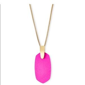 Kendra Scott Pink Inez Pendant